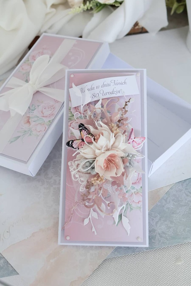kartki scrapbooking Kartka urodzinowa