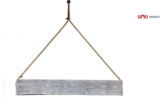 Lampa na linie, Loft Vintage Stare Drewno 100 cm GMO Design