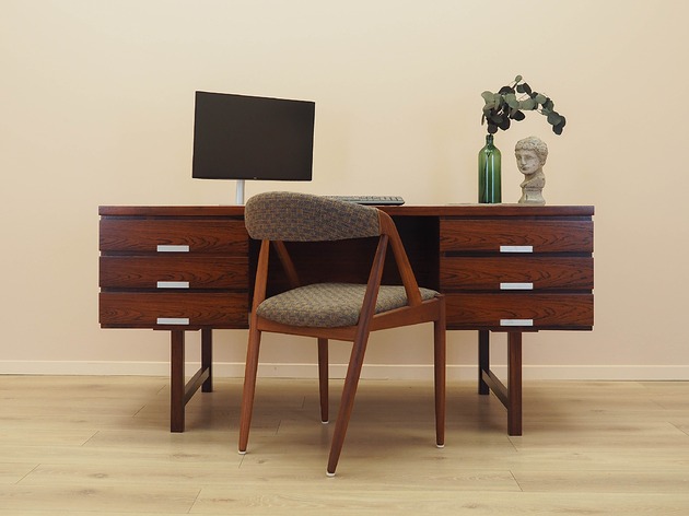 biurka Biurko palisandrowe, duński design, lata 70, Eigil Petersens M