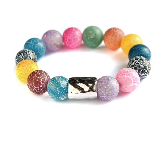 agat trawiony MULTICOLOR :: duuuże kule kaktusia