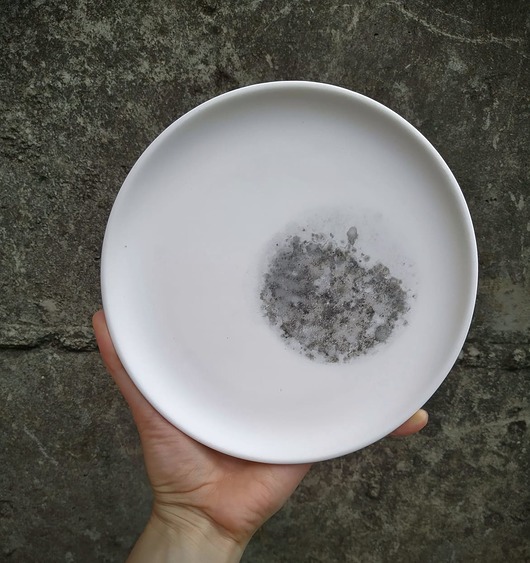 patery i talerze FUNGI Talerz porcelanowy 19cm