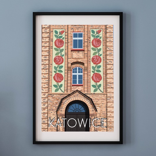 plakaty Plakat KATOWICE