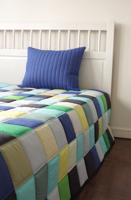 Narzuta patchwork dwustronna |solye| patchwork house