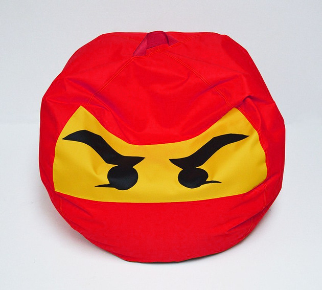 Puf inspirowany klockami lego Oskar Perek
