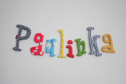 literki imienne na zamówienie PAULINKA blague