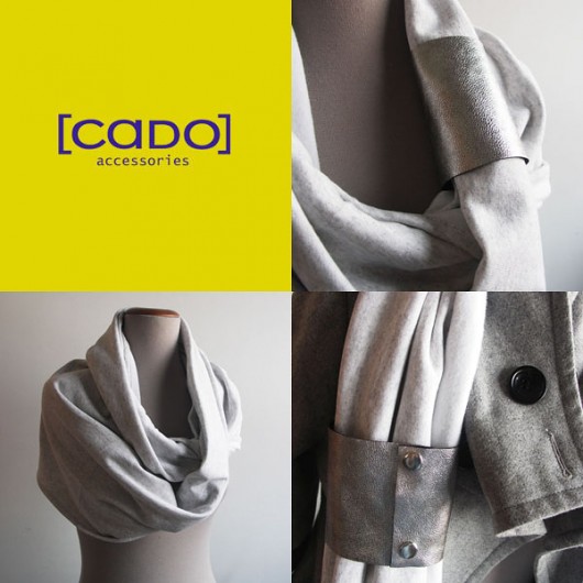 Cado Tuba - Lt Gray Melange - Silver CADOaccessories