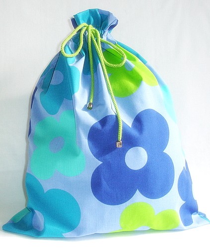 FLOWER POWER - blue metka by traczka
