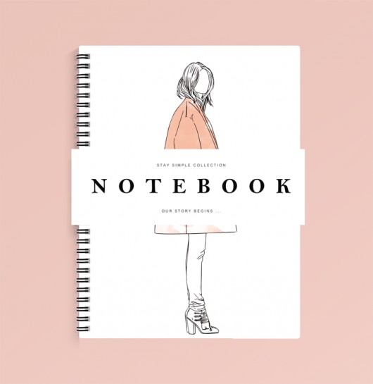 Notes A6 WOMEN IN COAT staysimplecollection