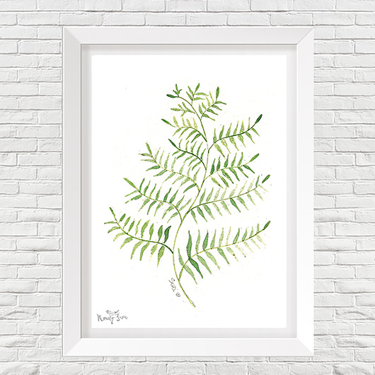 Plakat skandynawski/dziecięcy - Liski  A4 Merely Susan