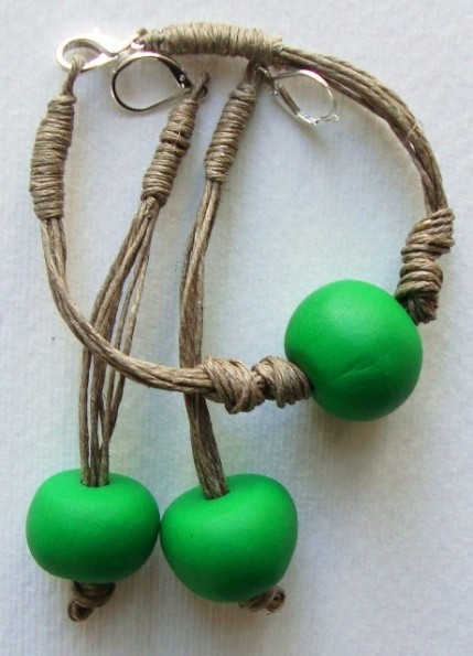 Komplet Zielone Fimo shewas
