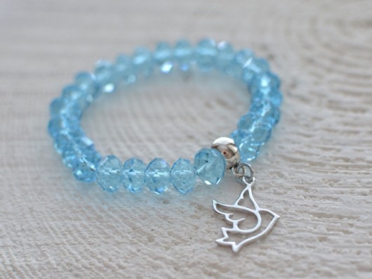 crystal & bird Made by Magda