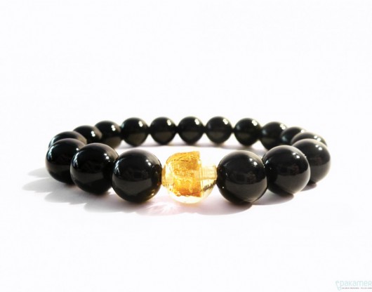 Bransoletka Onyx & Murano labonita
