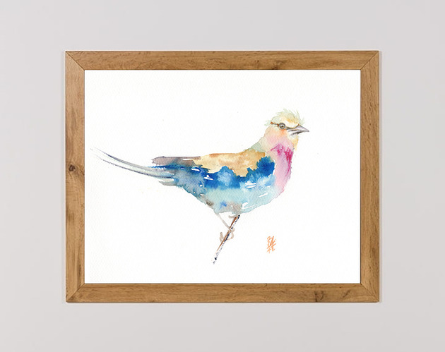 obrazy Oryginalna akwarela. Kraska