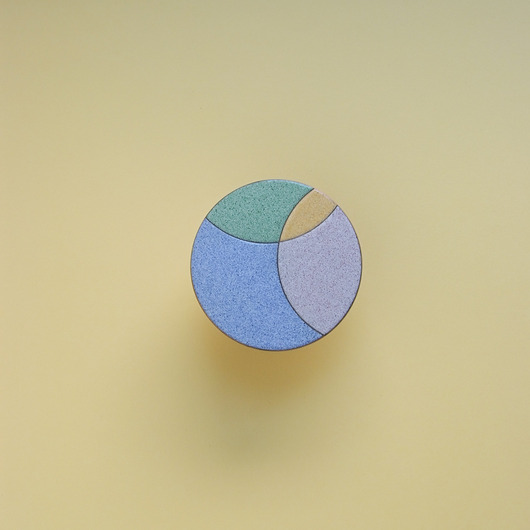 Ozdoby na ścianę ECLIPSE pastelowa ozdoba ścienna - wieszak, wzór  nr. 2