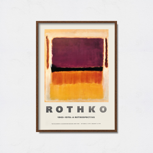 plakaty Mark Rothko plakat do wystawy
