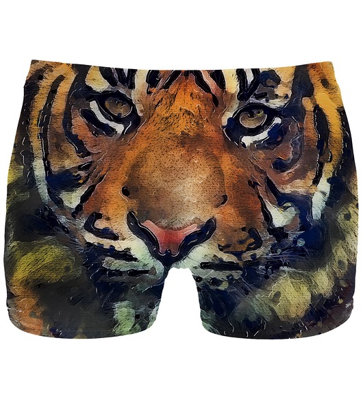 Aquarelle Tiger underwear Mr Gugu Miss Go
