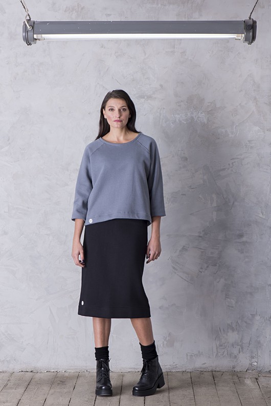 bluza MINIMAL PLUS grafit NiMt