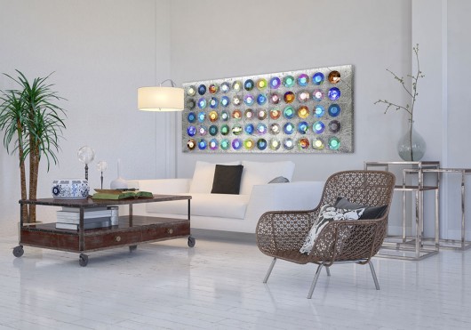 inne OBRAZ NA PŁÓTNIE - ABSTRAKCJA - 150x60cm
