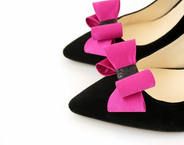 Klipsy do butów - Party Time / Fuchsia Coquet