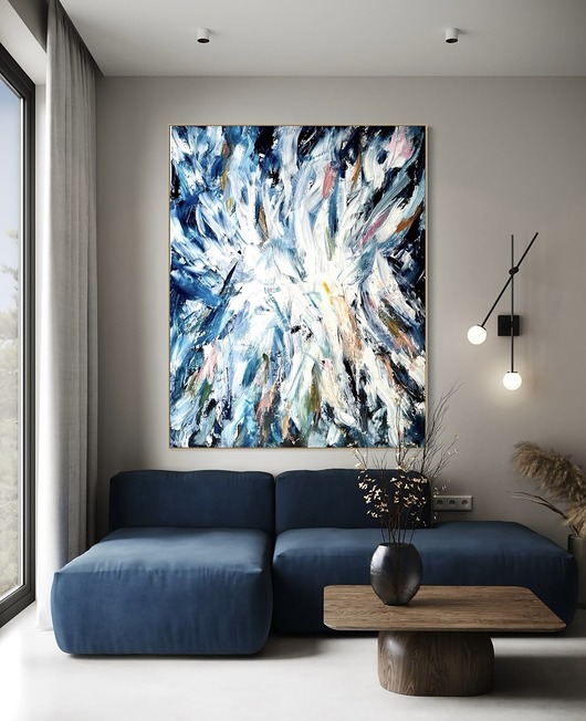obrazy Obraz abstrakcyjny 140x100 cm