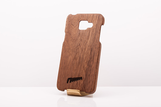 Etui drewniane Samsung A3 2016 Orzech Projekt Tartak
