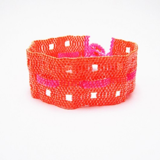 Bransoleta - Barbakan neon mini Magdalena Wojnicz Wroblewska
