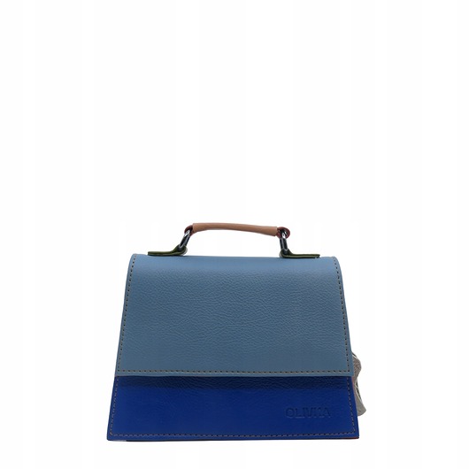 torby na ramię Torebka damska skórzana do ręki, na ramię, mała, oryginalna OLIVKA