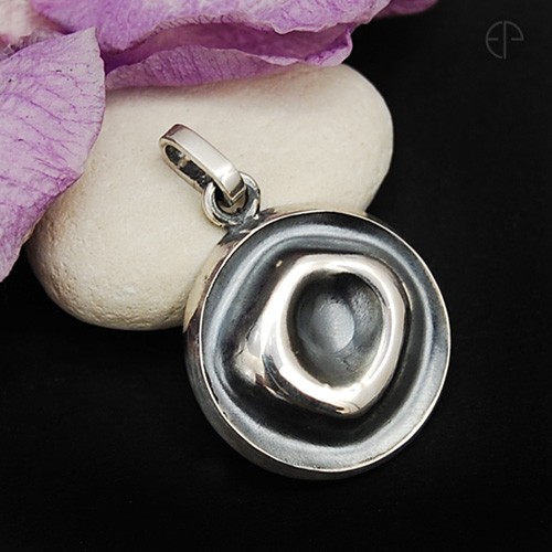Round silver - zawieszka MAREMI Jewelry