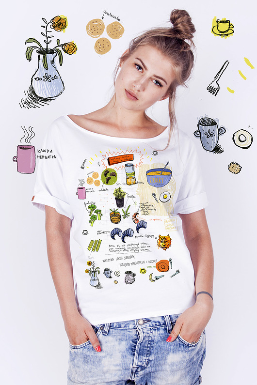 T-shirt damski Chińczyk dziendobry