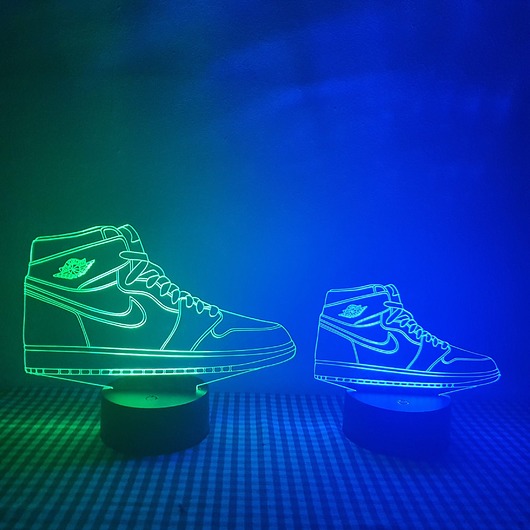 dekoracje świetlne Lampka LED na prezent AIR JORDAN ulubione buty