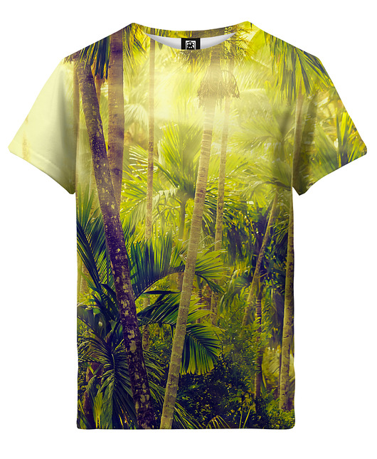 t-shirty dla dziewczynki T-shirt Girl DR.CROW Tropical Forest
