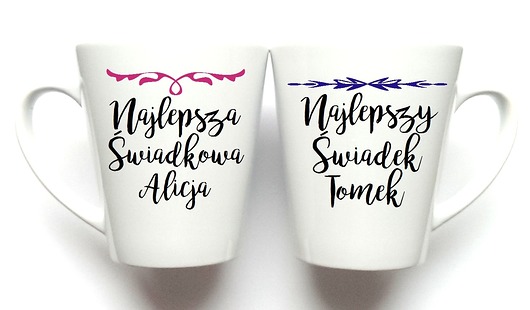KUBKI  LATTE dla Świadków FarrowDesign