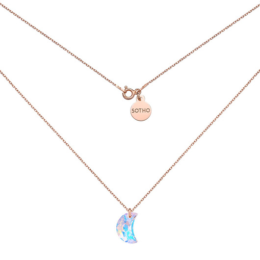 Naszyjnik z różowego złota SWAROVSKI CRYSTAL SOTHO