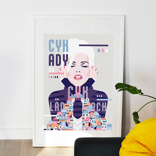 plakaty Plakat: Cykady na Cykladach B2