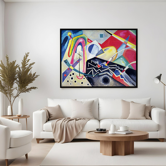 plakaty Plakat  Nowoczesna kolorowa abstrakcja