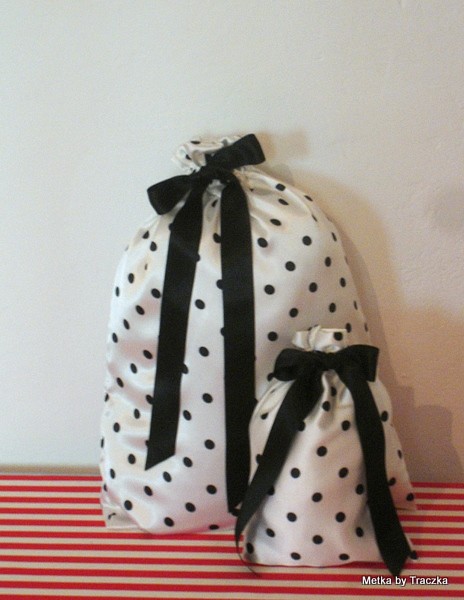Polka dot - podwójny zestaw dla Ani metka by traczka
