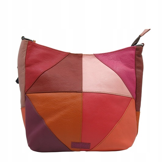 torby na ramię Torebka damska klasyczna skórzana na ramię oryginalna szeroki pasek OLIVKA