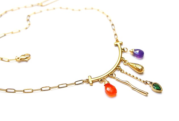 złote naszyjniki Alloys Collection /Arch - multicolour/vol. 2 - naszyjnik