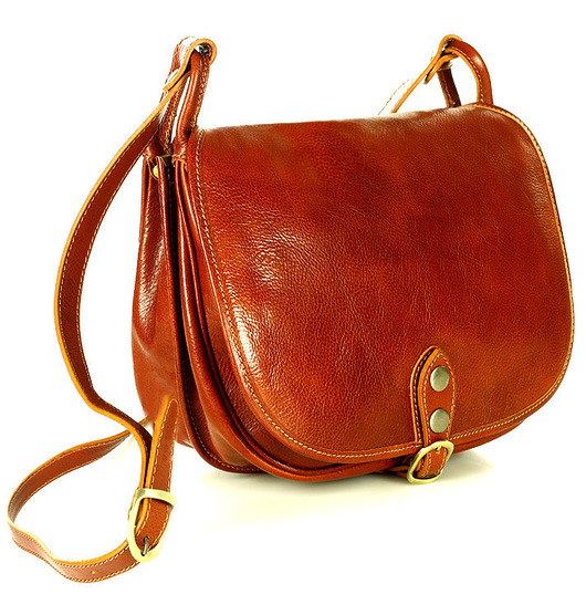 torby na ramię Duża  torebka listonoszka  saddle bag MARCO MAZZINI