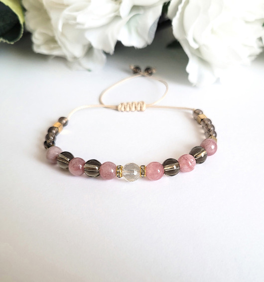 bransoletki z kamieni naturalnych BOGACTWO i RADOŚĆ - Queen of light z Cytrynem