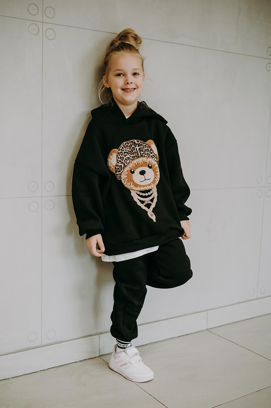 bluzy dla chłopców Dres oversize Elliott Teddy