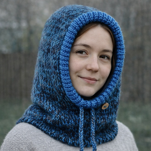 czapki damskie Ciepła balaclava oversize kominiarka kaptur zamiast czapki z wełną