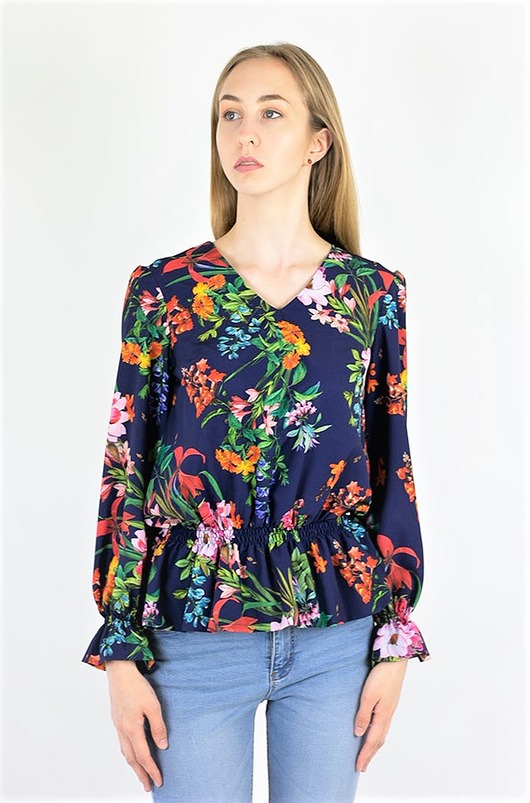 bluzki - inne Bluzka Kwity Navy