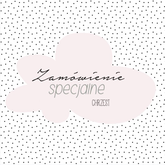 Karta na chrzest - zestaw AnZone