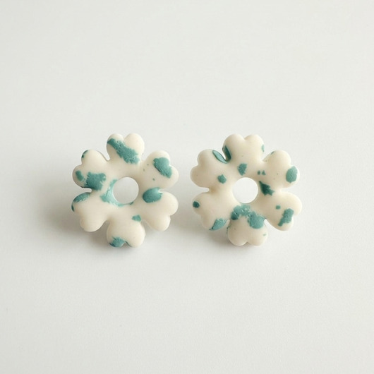 kolczyki z masy plastycznej Kolczyki Mimi