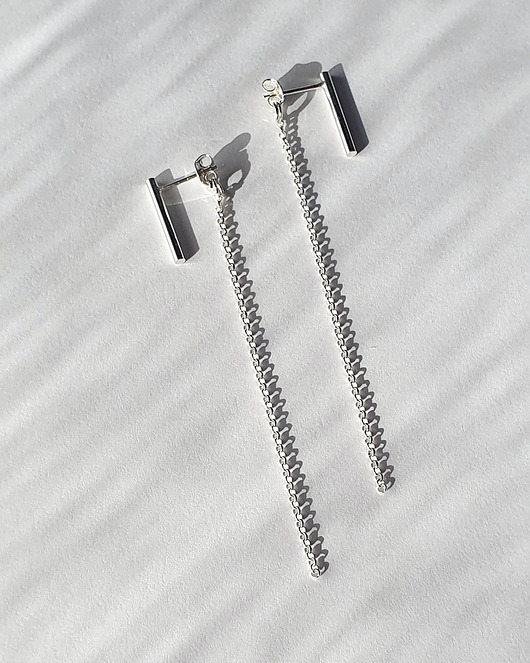 kolczyki srebrne Kolczyki srebrne SIMPLE No. 2