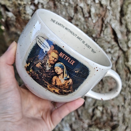 kubki NETFLIX AND CHILL..., kubek 600 ml