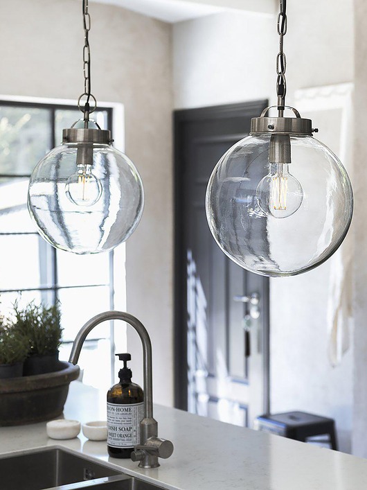 lampy wiszące Lampa wisząca Normandy Antique Silver