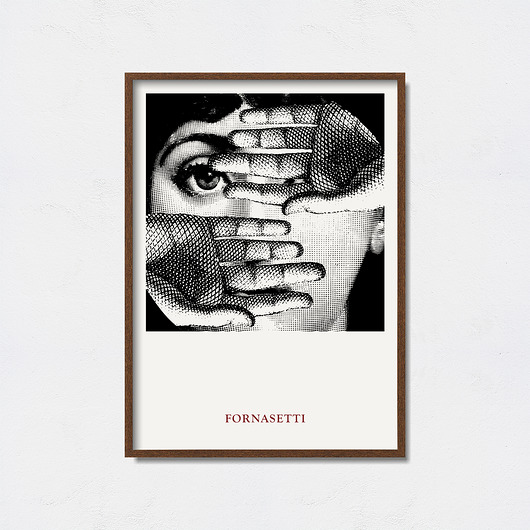 Plakat Fornasetti Art Inspiracja Pas De LArt