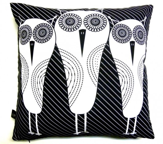 Poduszka z sowami:) Gaul Designs